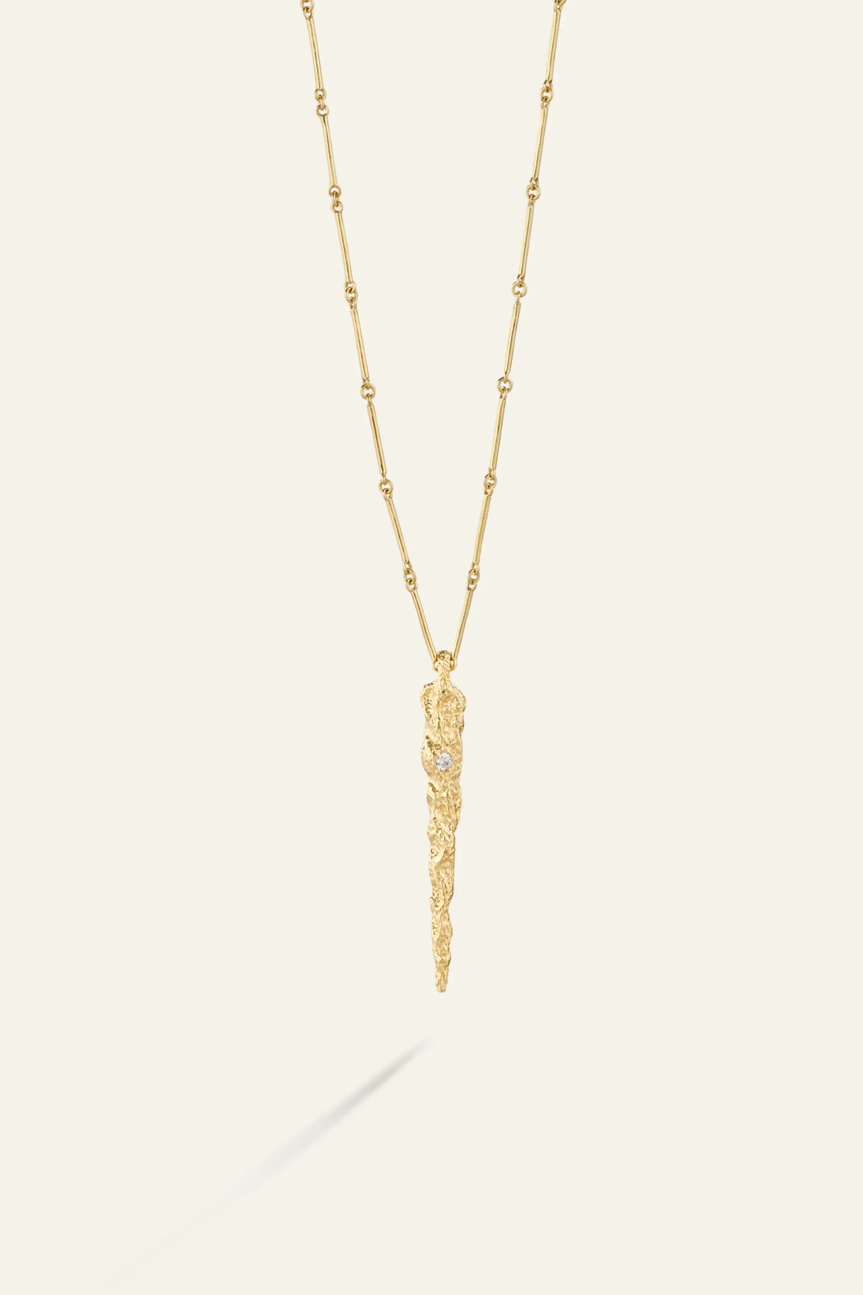 ANGELA long zircon necklace