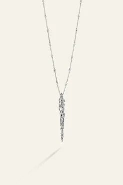 ANGELA long zircon necklace