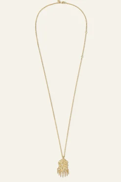 ANOUCHKA zircon pendant necklace