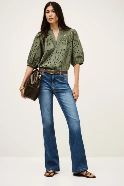 AOMMIE bootcut jeans