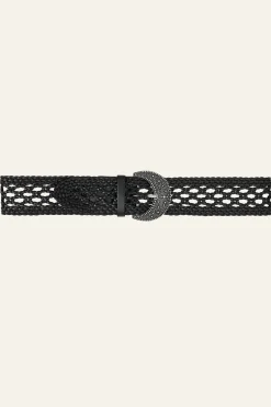 BALMY braided leather belt