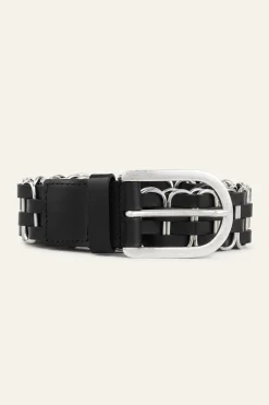 BECK braided leather belt