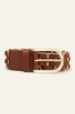BECK braided leather belt