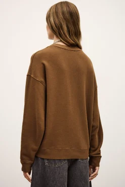 BENJAMIN two-tone sweatshirt