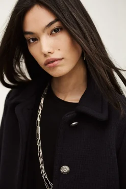 BERADITH cropped fitted jacket