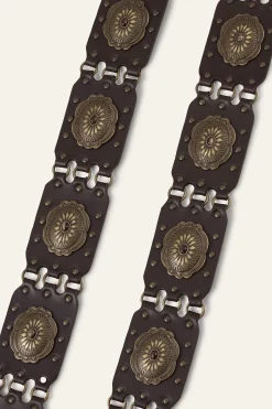 BESTY western leather belt