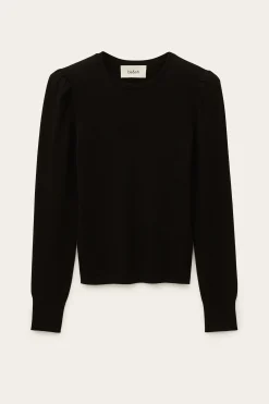 BRITANIE sweater with long balloon sleeves