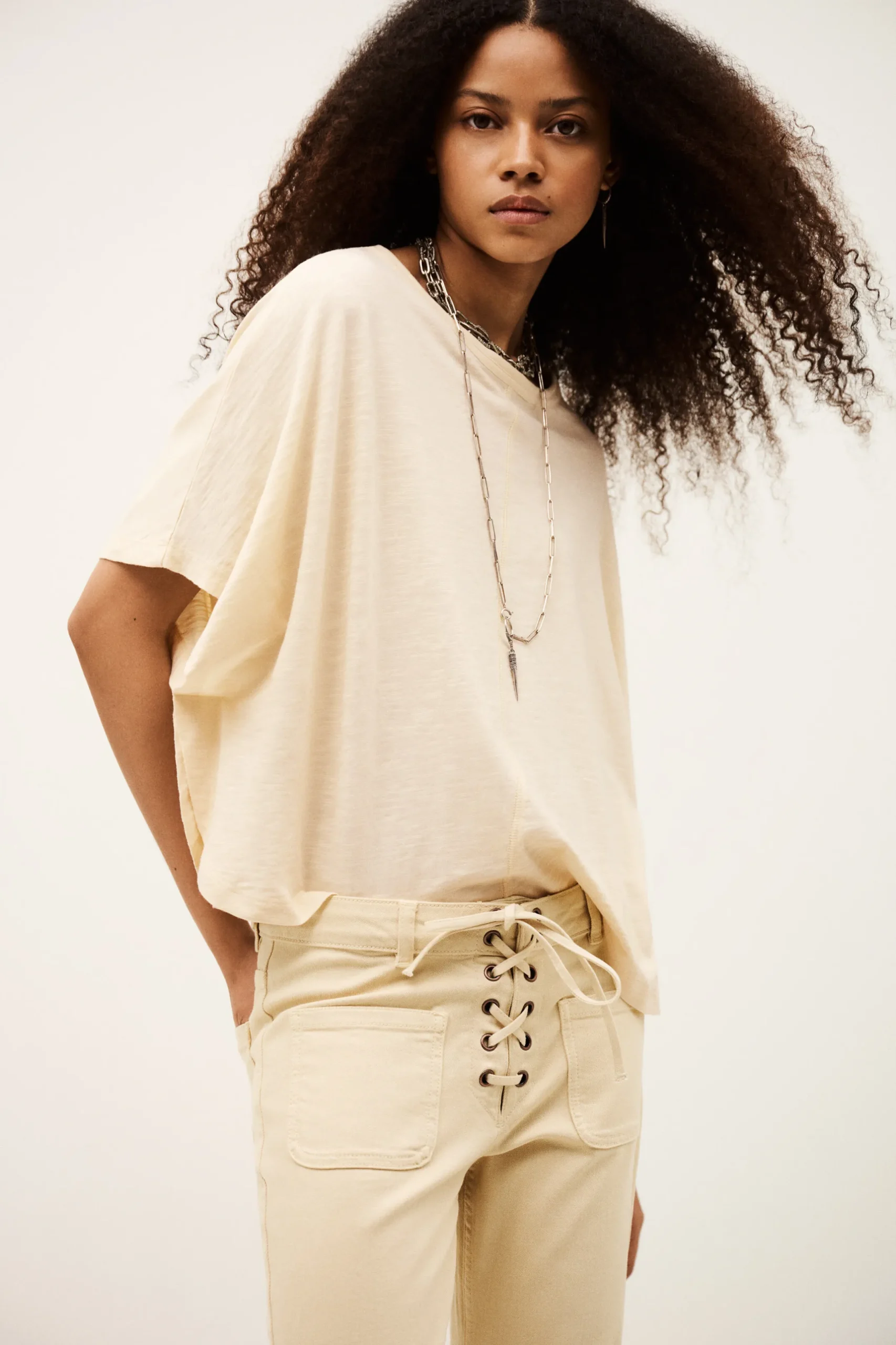 CACIA cape T-shirt