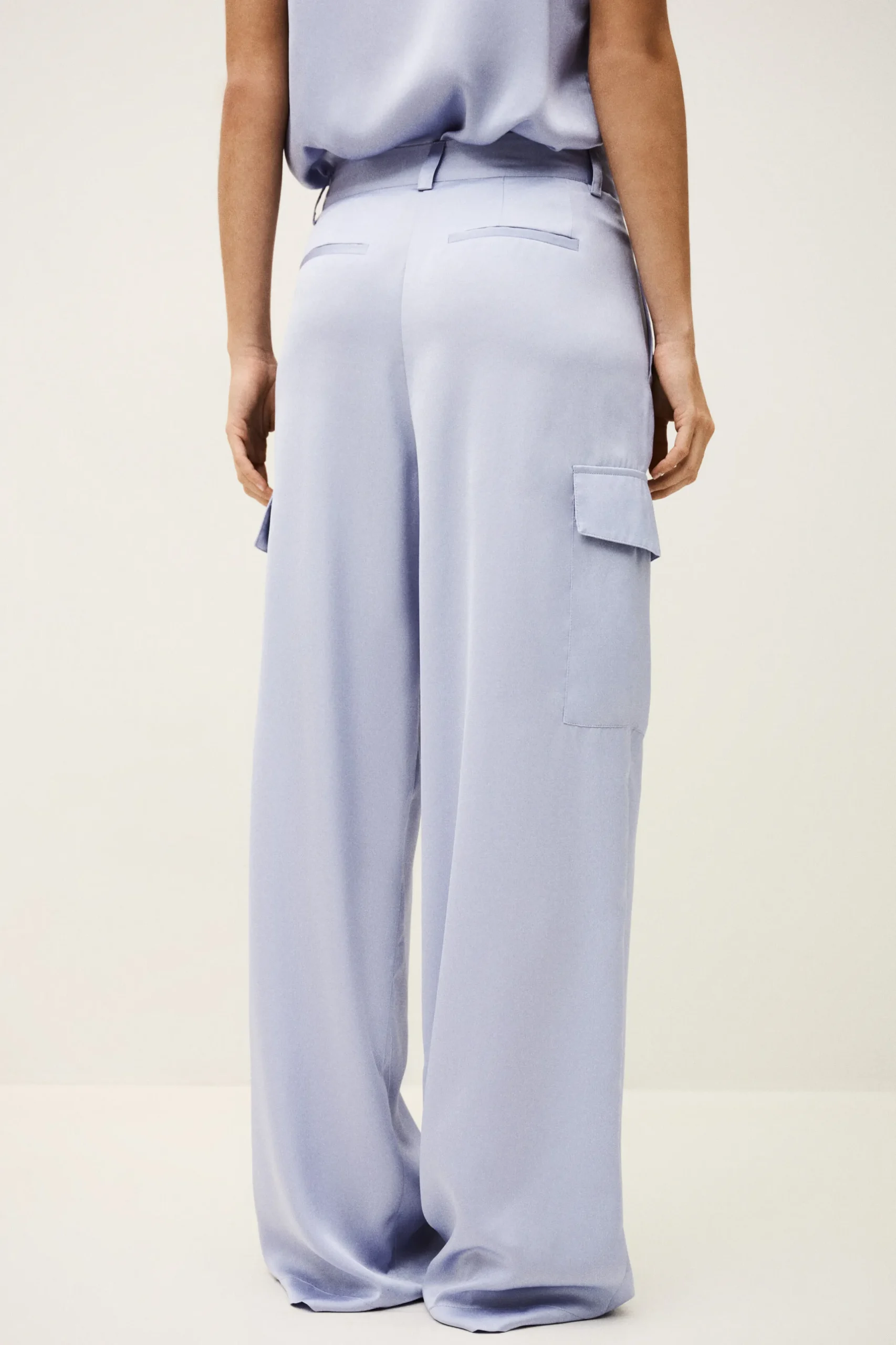 CARY wide-leg cargo pants