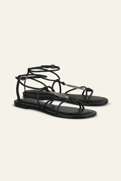 CAYA flat leather sandals