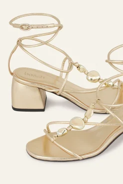 CAYA heeled leather sandals