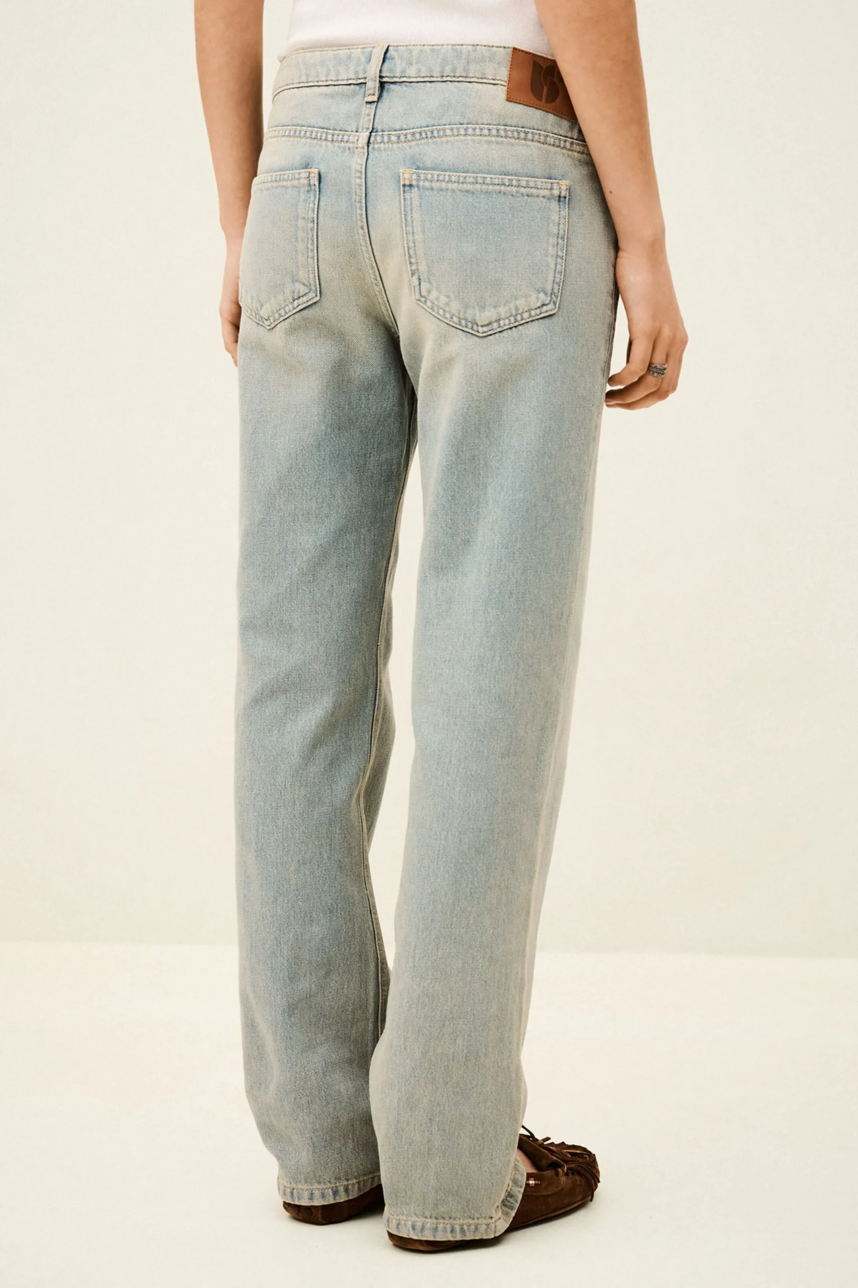 CENOS straight-fit waisted pants
