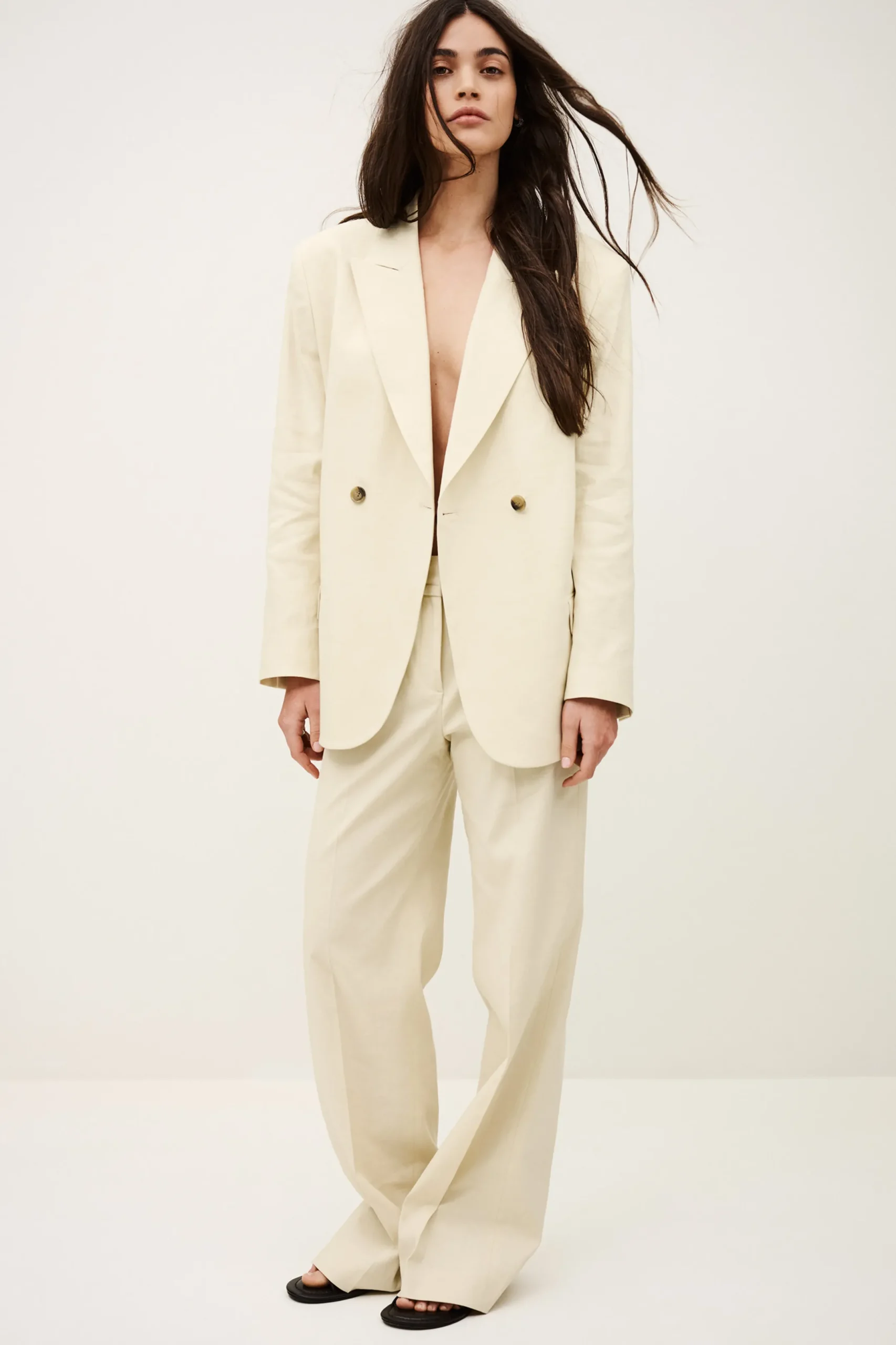 CISTA straight cut pants