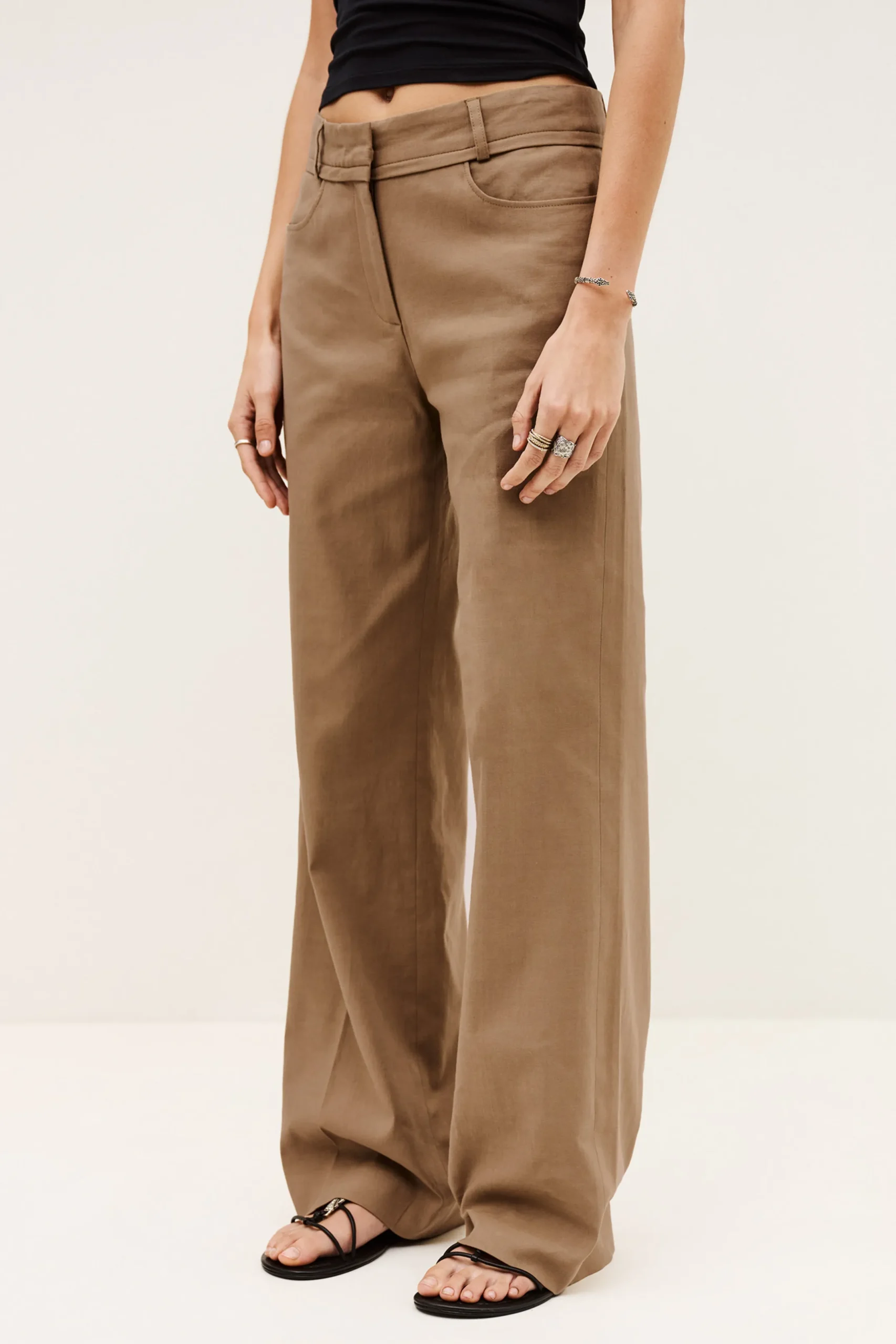 CISTA straight cut pants