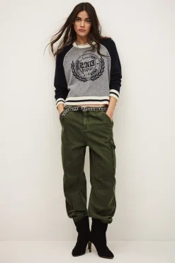 COLLETTE cashmere sports sweater