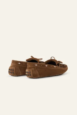 CORTO suede moccasins