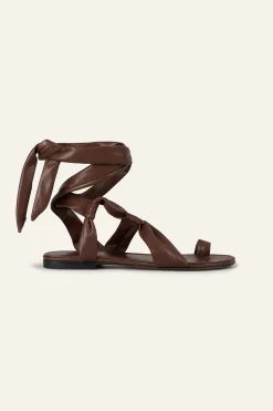 COVILLA flat knotted sandals