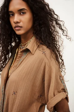 DAELA embroidered shirt