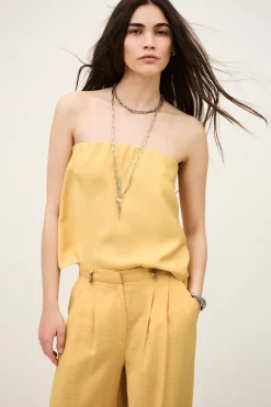 DEBORAH strapless bustier top