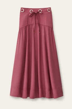 DONIA midi skirt