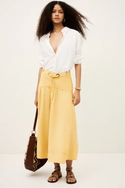 DONIA midi skirt