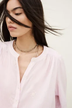 DUHA oversized cotton blouse