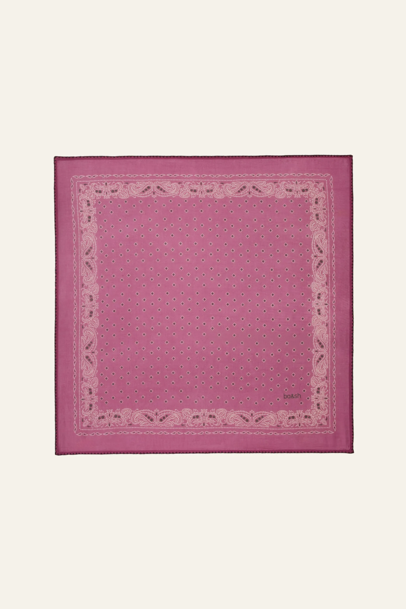 FARY Patterned bandana scarf