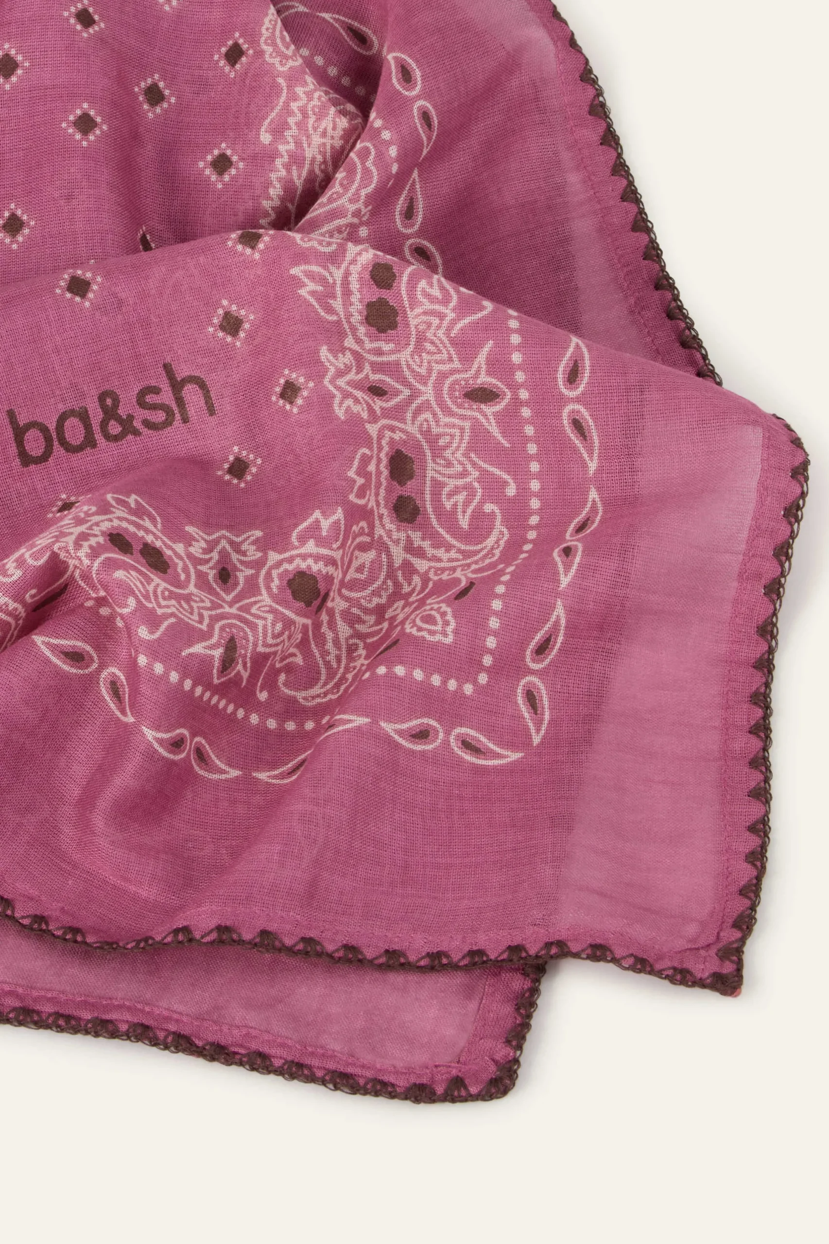 FARY Patterned bandana scarf