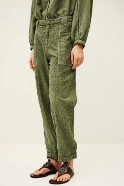 GIANY carrot leg pants