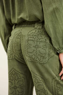 GIANY carrot leg pants