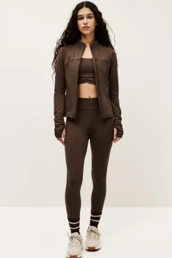 GLADYS stand-up collar jacket