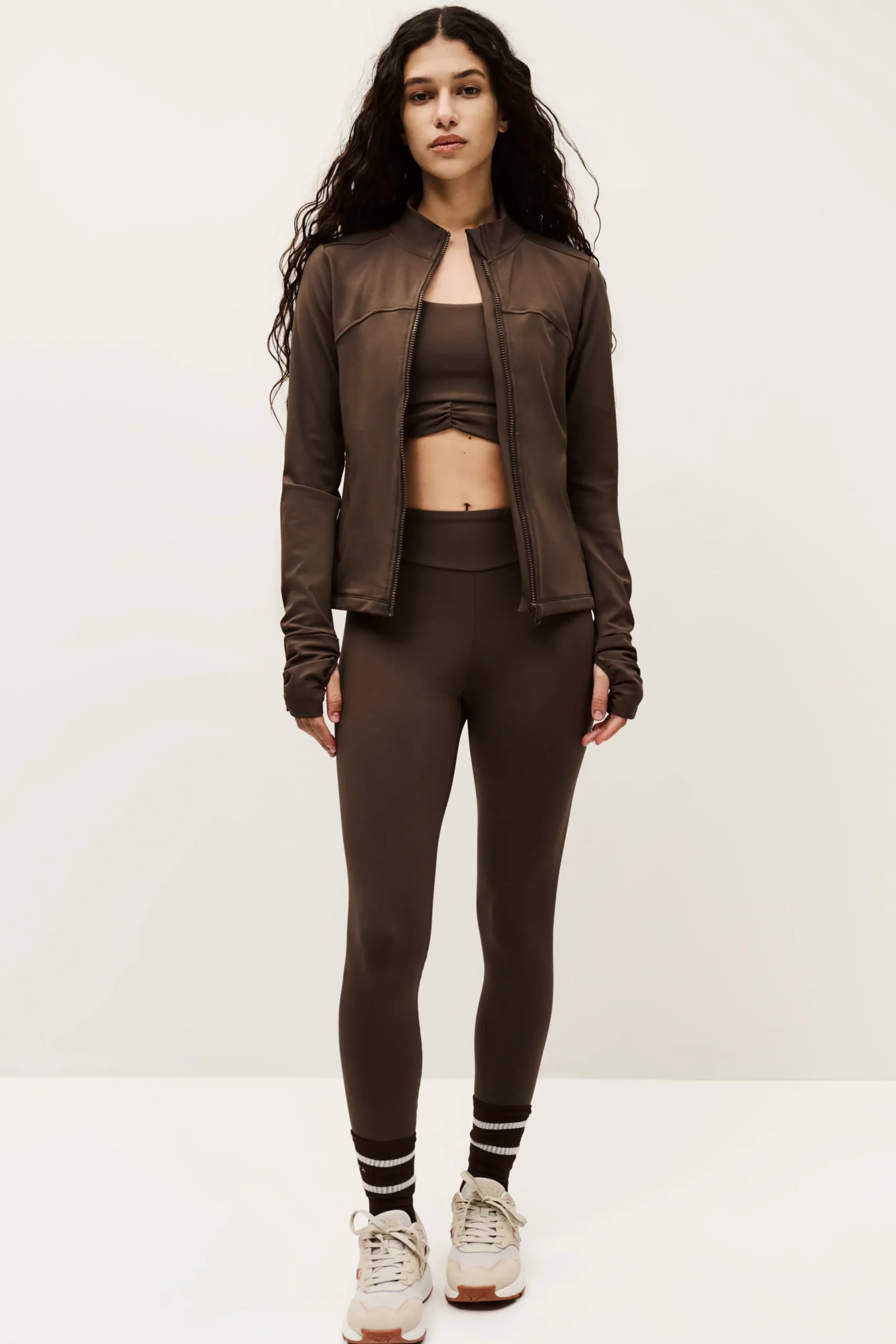 GLADYS stand-up collar jacket