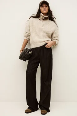 HANDREW elastic waist pants