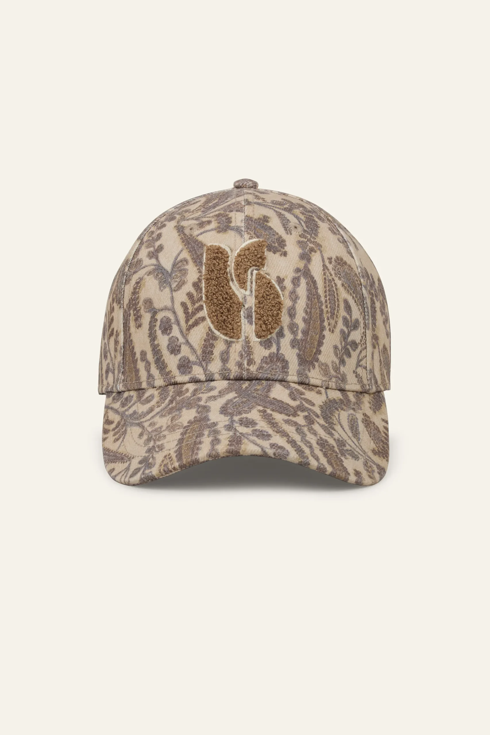 HARI patterned cotton baseball cap