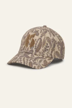 HARI patterned cotton baseball cap