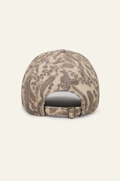 HARI patterned cotton baseball cap