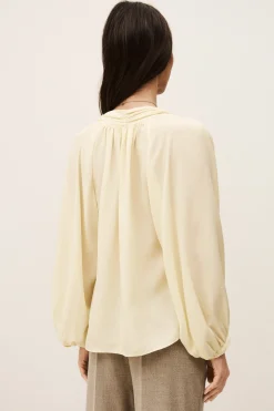 HERMINE plastron shirt