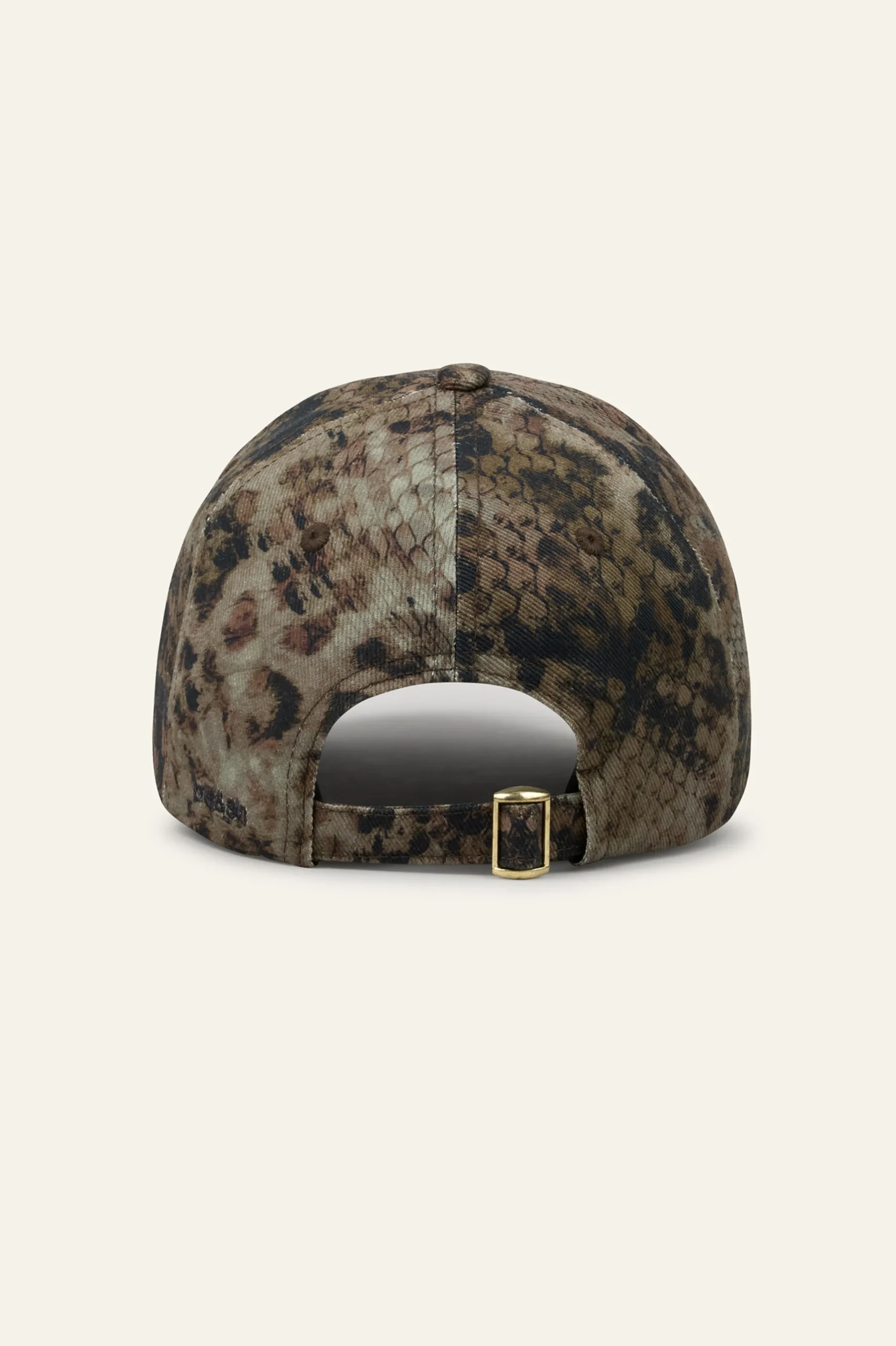 HONI patterned cotton baseball cap