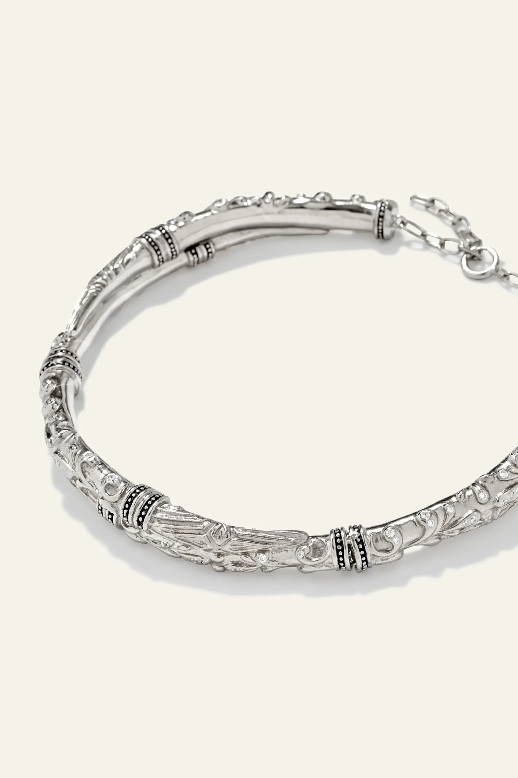 JAYA silver necklace