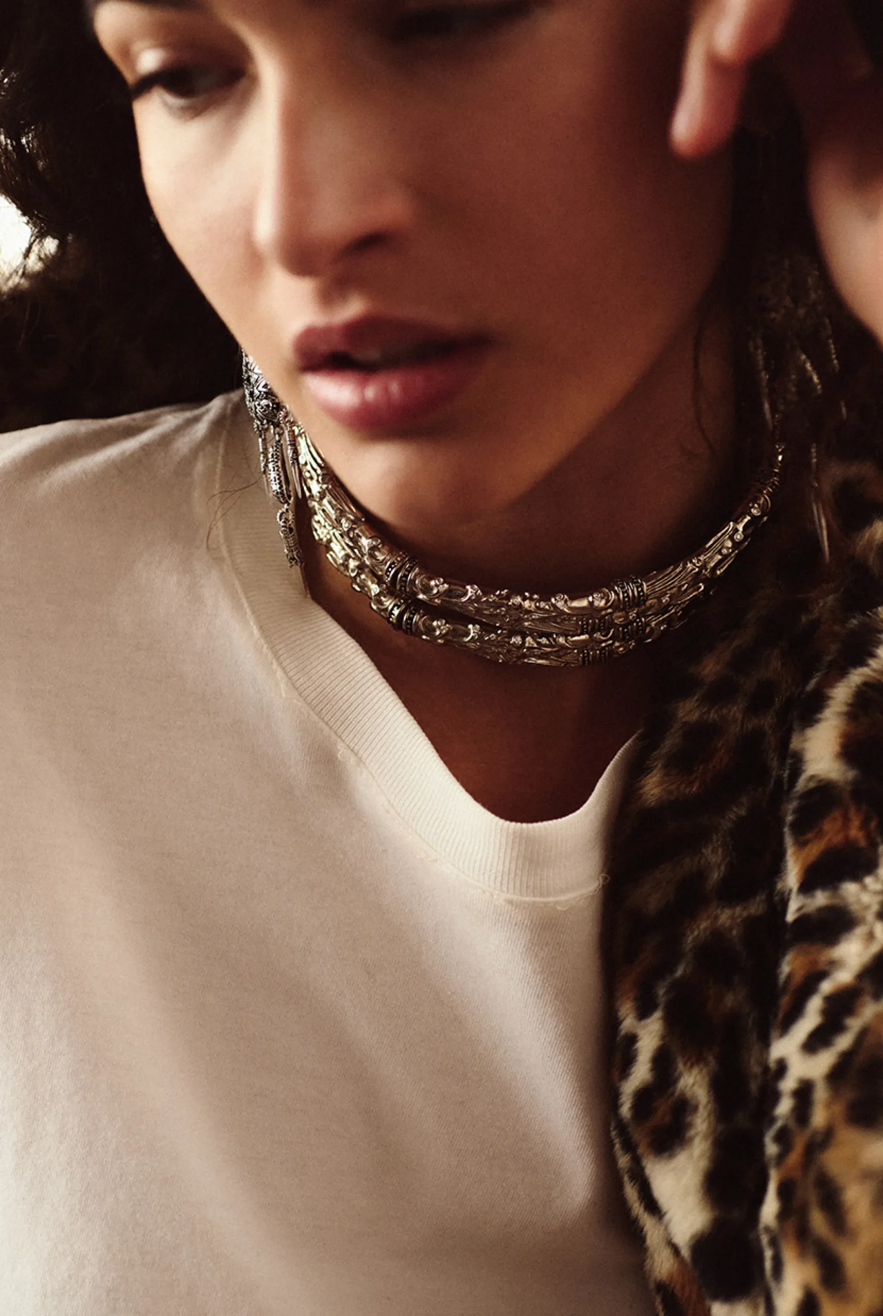 JAYA silver necklace
