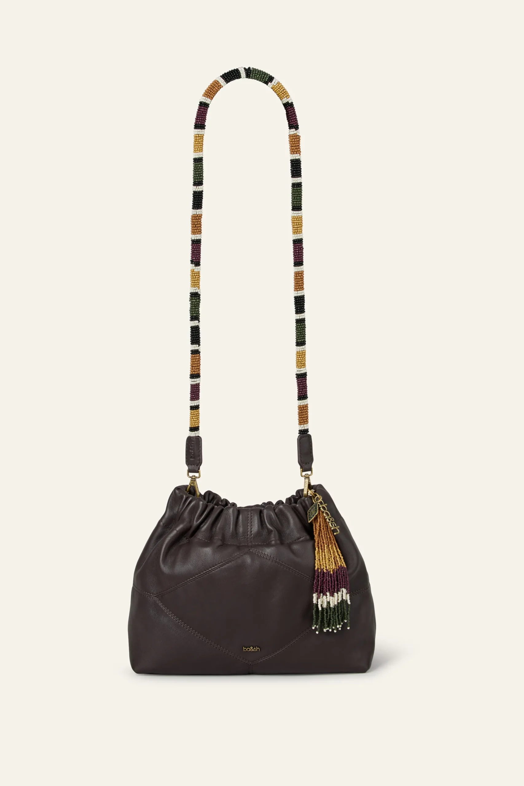 JUNE mini beaded tote bag