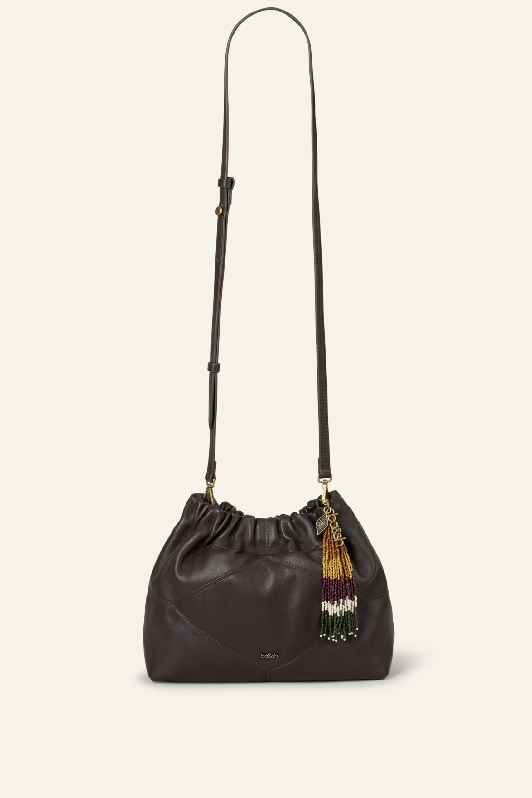 JUNE mini beaded tote bag