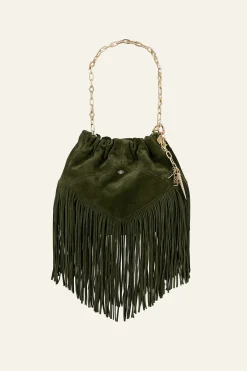 JUNE mini suede bag