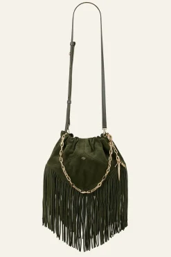 JUNE mini suede bag