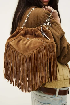 JUNE mini suede bag