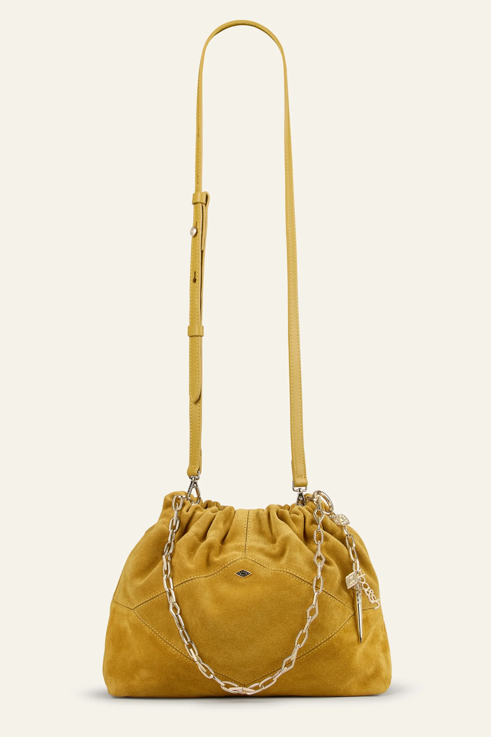 JUNE mini suede tote bag