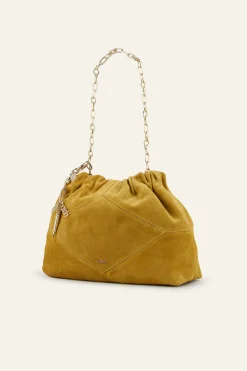 JUNE mini suede tote bag