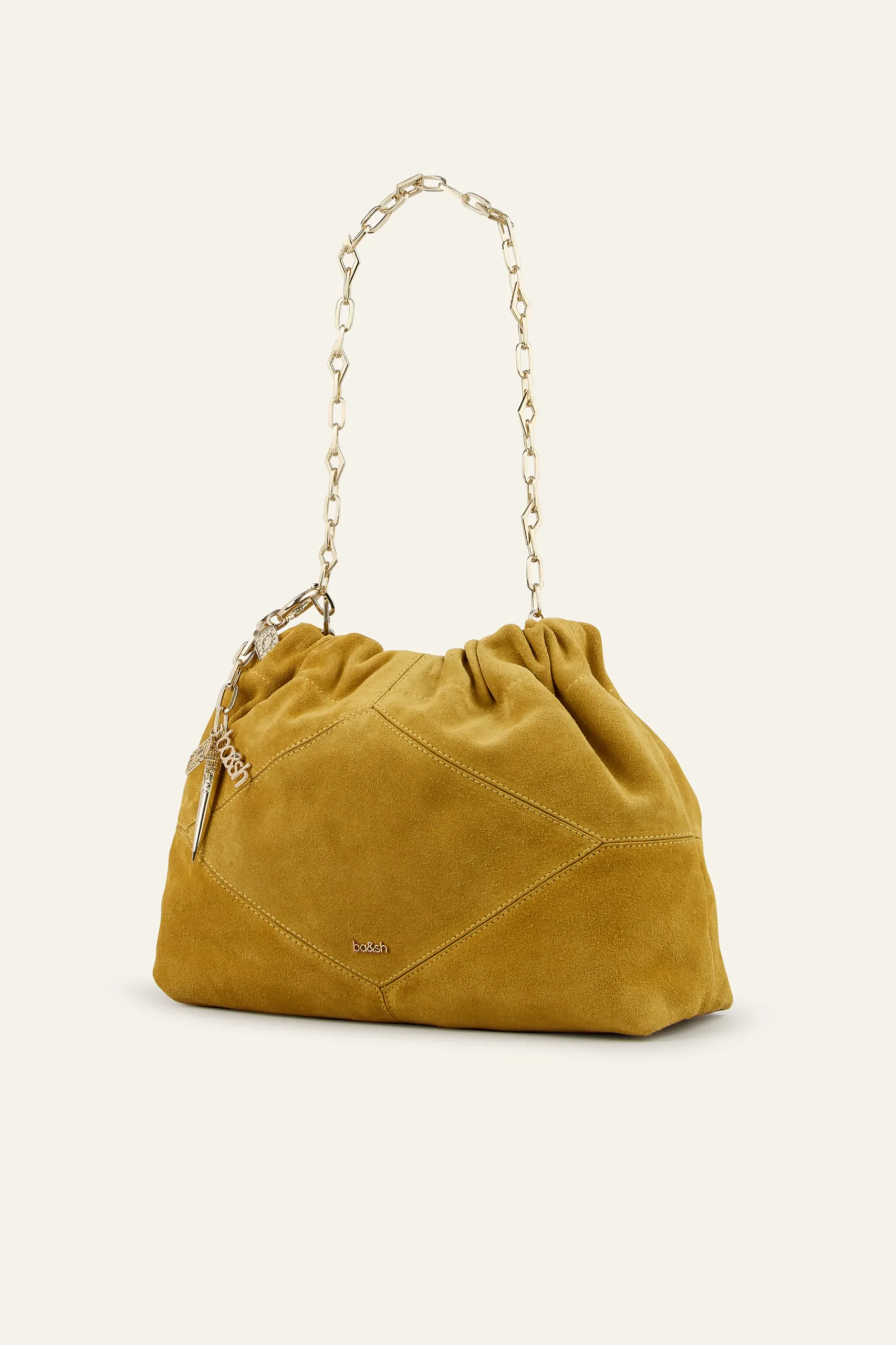 JUNE mini suede tote bag
