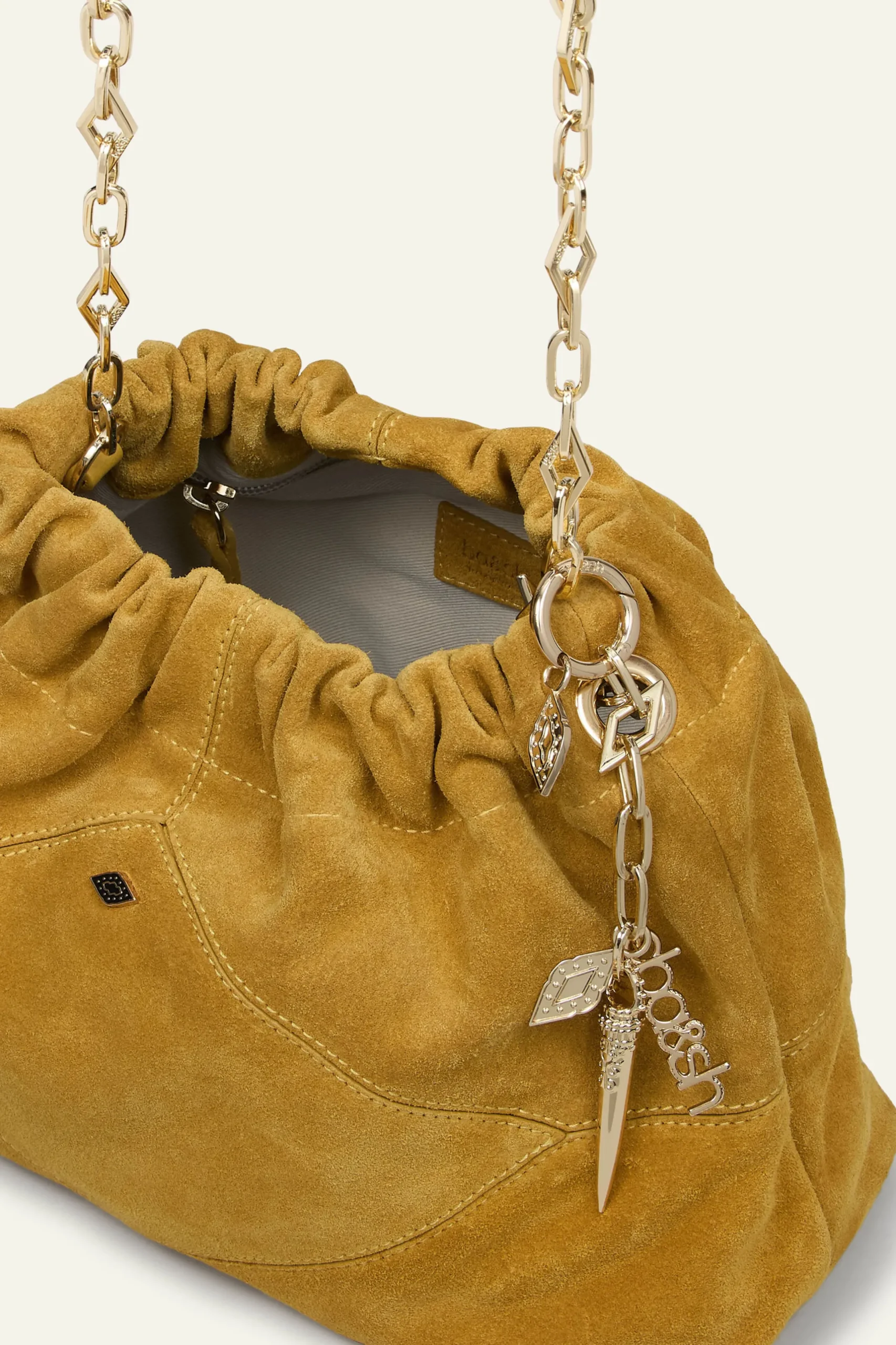 JUNE mini suede tote bag
