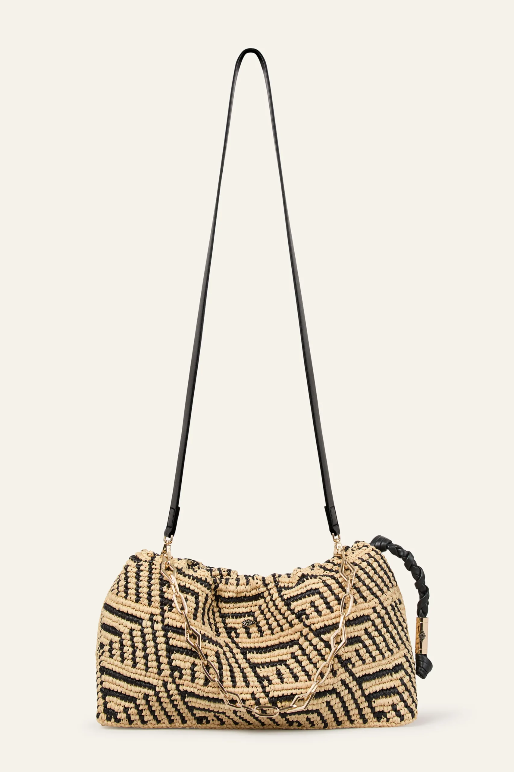 JUNE raffia bag